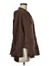 Zara Brown Long Sleeve Blouse Size M - photo 4