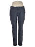 CAbi Chevron-herringbone Gray Jeans Size 16 - photo 1
