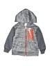 Nike 100% Polyester Gray Zip Up Hoodie 9-12 MO / 12 MO - photo 1