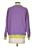 Zesica Stripes Purple Pullover Sweater Size S - photo 2