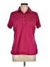 Nike Golf 100% Polyester Burgundy Short Sleeve Polo Size L - photo 1