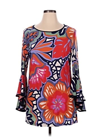 MSK 3/4 Sleeve Blouse (view 1)