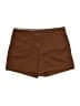 J.Crew Solid Brown Khaki Shorts Size 8 - photo 1
