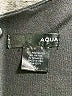 Aqua Solid Black Cocktail Dress Size S - photo 7