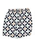 Quince 100% Polyester Argyle Blue Board Shorts Size 10 - photo 2