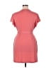 Nine West Solid Pink Casual Dress Size XL - photo 2