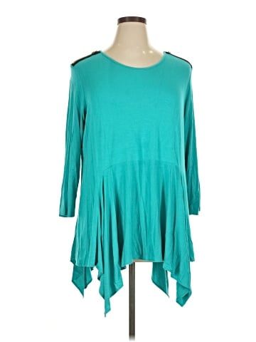 Comfy U.S.A. 3/4 Sleeve Top (view 1)