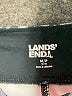 Lands' End Hearts Black Casual Pants Size M (petite) - photo 4