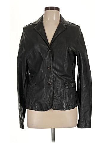 Blur Leather Jacket (view 1)