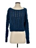Moda International 100% Cotton Blue Pullover Sweater Size S - photo 1