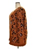 Mudd Animal Print Brown Orange Cardigan Size XXL - photo 5