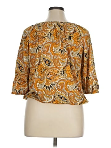 MICHAEL Michael Kors 3/4 Sleeve Blouse (view 2)