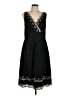 Ann Taylor 100% Polyester Black Cocktail Dress Size 12 - photo 1