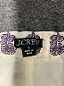 J.Crew 100% Linen Print Gray Linen Pants Size S - photo 7