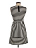 Monteau Stripes Black Casual Dress Size S - photo 2
