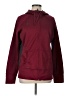 Nike 100% Polyester Burgundy Zip Up Hoodie Size L - photo 1