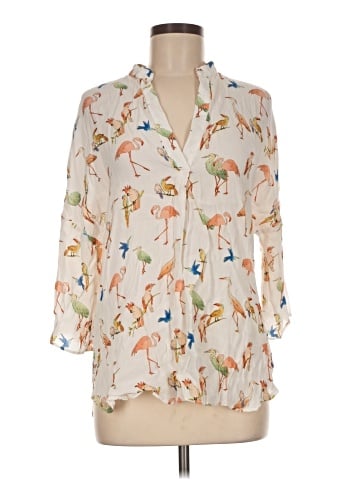 Zara 3/4 Sleeve Blouse (view 1)