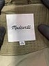 Madewell 100% Cotton Green Coat Size M - photo 6