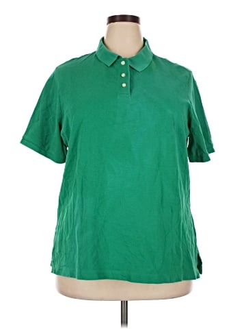 Lands' End Short Sleeve Blouse (view 1)