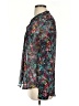 Kut from the Kloth 100% Polyester Floral Teal Long Sleeve Blouse Size S - photo 5