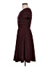 ModCloth Stripes Burgundy Casual Dress Size M - photo 5