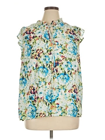 Counterparts Sleeveless Blouse (view 1)