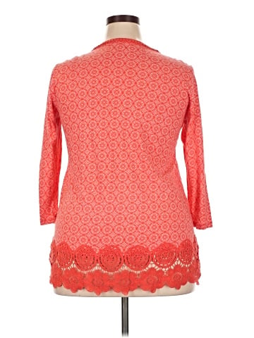 Lands' End 3/4 Sleeve Blouse (view 2)
