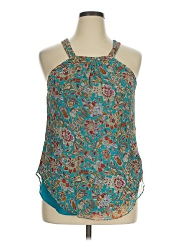 Sundance Sleeveless Silk Top (view 1)