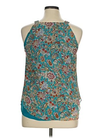 Sundance Sleeveless Silk Top (view 2)