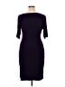 Connected Apparel Solid Purple Cocktail Dress Size 14 - photo 2