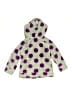 Mini Boden 100% Cotton Polka Dots Purple Raincoat Size 2 - 3 - photo 2