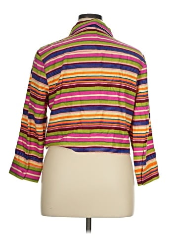 Jessica Simpson 3/4 Sleeve Button-Down Shirt (view 2)