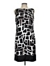 AB Studio Graphic Black Cocktail Dress Size 12 - photo 1