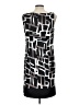 AB Studio Graphic Black Cocktail Dress Size 12 - photo 2