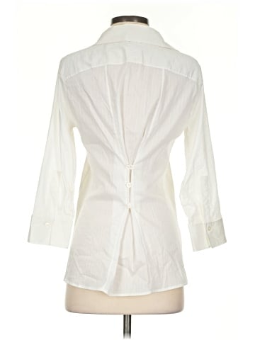 Armani Collezioni 3/4 Sleeve Button-Down Shirt (view 2)