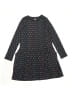 Tea 100% Cotton Hearts Black Dress Size 10 - photo 1