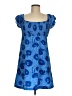 Rampage Paisley Blue Casual Dress Size 7 - photo 1