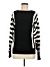 Carol Rose Stripes Black Pullover Sweater Size M - photo 1