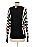 Carol Rose Stripes Black Pullover Sweater Size M - photo 2