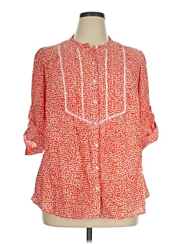 St. John's Bay 3/4 Sleeve Blouse (view 1)