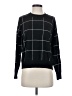 T Tahari Plaid Black Pullover Sweater Size S - photo 1