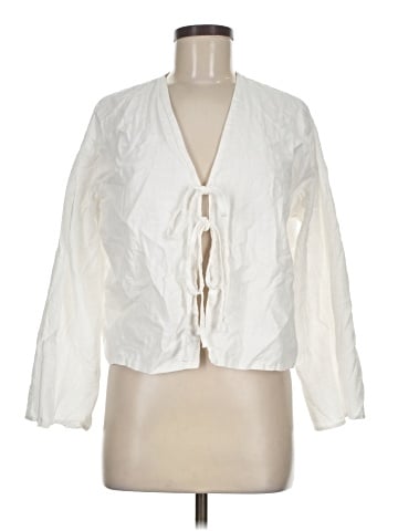 Petal and Pup 3/4 Sleeve Blouse (view 1)