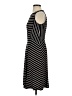Chaps Stripes Black Casual Dress Size S - photo 5