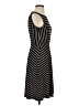Chaps Stripes Black Casual Dress Size S - photo 4