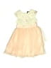 Rare Editions 100% Polyester Yellow Dress Size 6 - photo 1