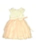 Rare Editions 100% Polyester Yellow Dress Size 6 - photo 2