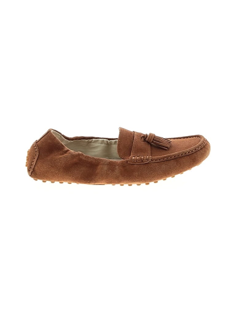 Pre-owned Jack Rogers Flats In Brown