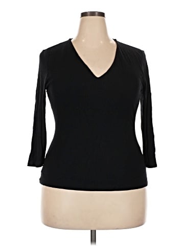 INC International Concepts 3/4 Sleeve Top (view 1)