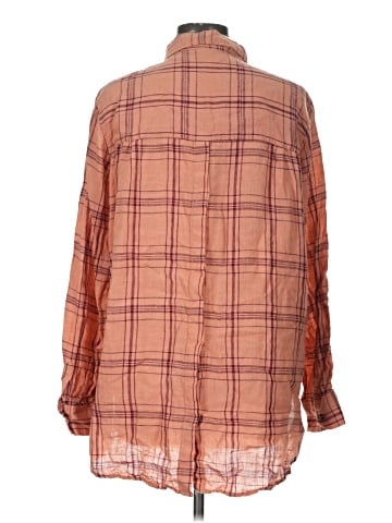 Free People Long Sleeve Button-Down Shirt (view 2)