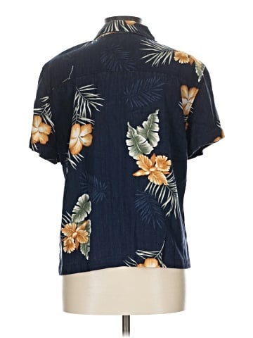 Caribbean Joe Short Sleeve Blouse (view 2)
